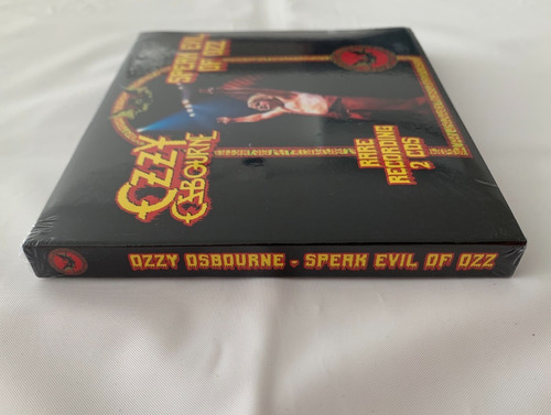 Cd Duplo Ozzy Osbourne Speak Evil Of Ozz - Bootleg Lacrado 
