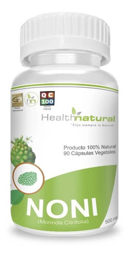 Noni 60 Cápsulas 500 Mg C/u