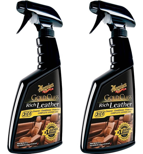 Paq. 2 Limpiador Y Acondicionador De Cuero 450 Ml Meguiars