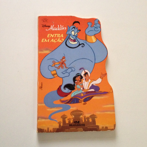 Livro Disney Aladdin Entra Em Ação  E478