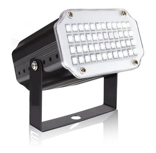 Foco Luz Estroboscópica 36led Rgb Sensor Ultrasónico Ritmo