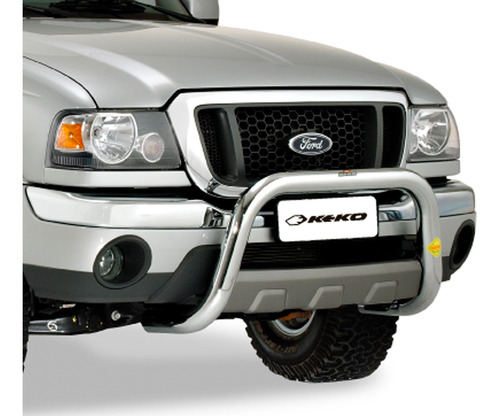 Defensa En Caño Keko K1 Acero Cromado Ford Ranger 2010-2013
