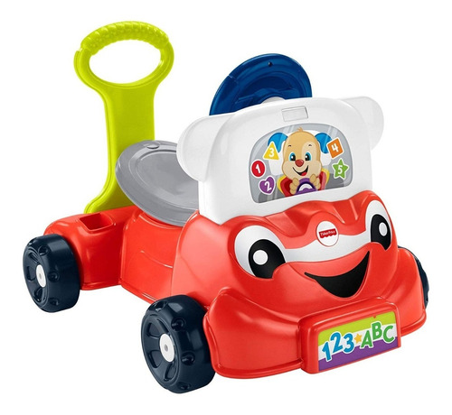 Andadera Fisher Price 3 En 1 Smart Car Bilingüe + Envío Ya