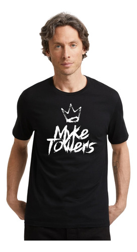  Remera Mike Towers - Algodón - Unisex - Diseño Estampado 