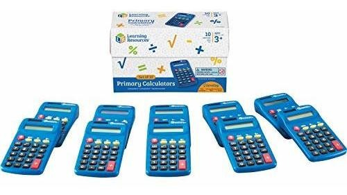 Calculadora Principal De Learning Resources, 10 Piezas, Para