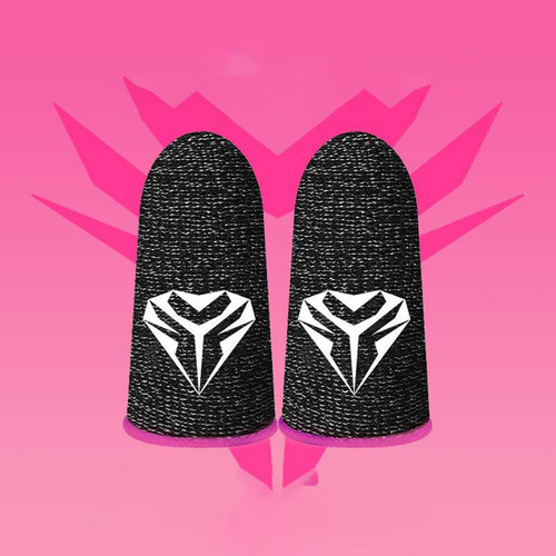 4 Par De Guantes Resistentes Al Sudor Del Controlador Rosa