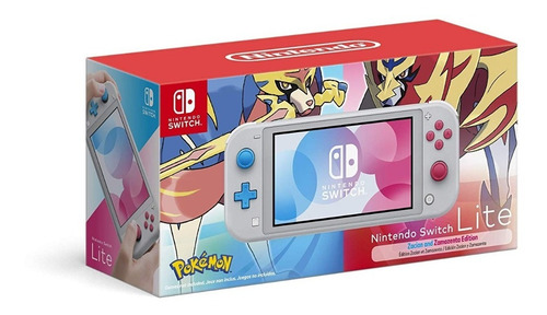Nintendo Switch Lite Pokemon Edition En Stock Ya Real Nuevas