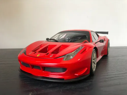 ホットウィールエリート 1/18 フェラーリ 458 イタリア GT2 Ferrari 458 Italia Gt2 1:18 Hot Wheels | Parcelamento sem juros