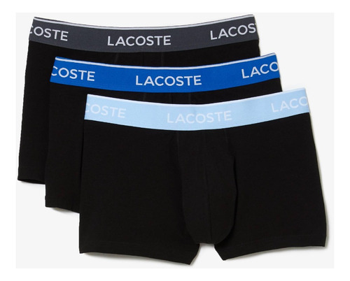 Pack De 3 Boxers Lacoste En Algodón Para Hombre 5h3401-00 