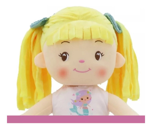 Muñeca De Trapo Y Tela / Kenna / Sirena / Linzy Toys