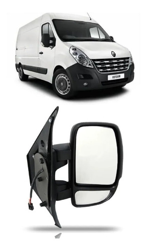 Retrovisor Renault Master 2014/... Lado Direito