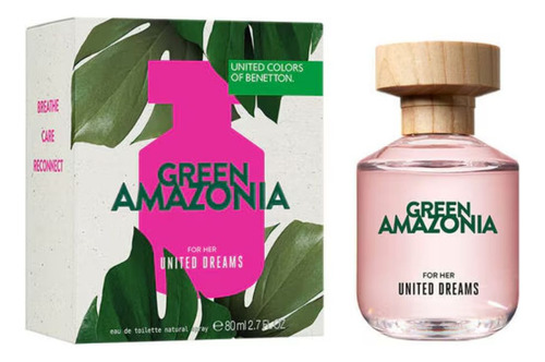 Perfume Green Amazonia For Her 80ml - Selo Adipec