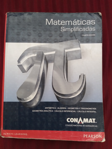 Libro Matemáticas Simplificadas, Conamat 