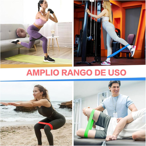 Para Bandas Para Ejercicio Yoga Elastic Resistance 5 Niveles
