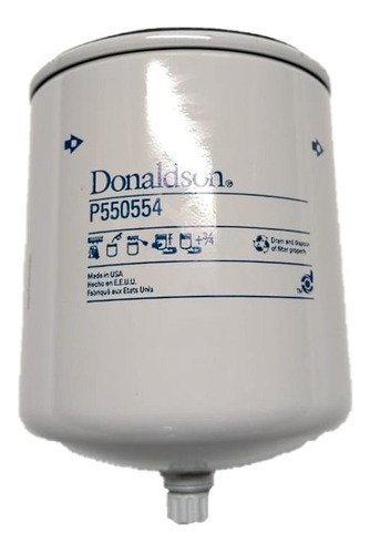 Filtro De Combustible Donaldson P550554 (p551034)