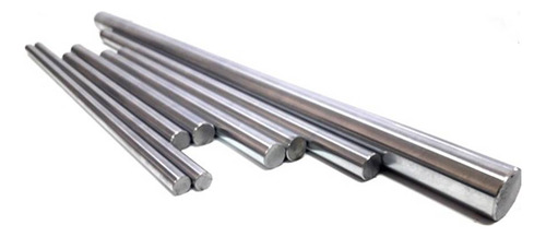 2 Barras Ina Acero Cromado Inoxidable Ø 1 PuLG L=80cm