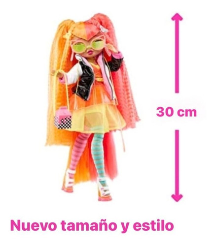 Lol Surprise Omg Muñeca Fierce Neonlicious .