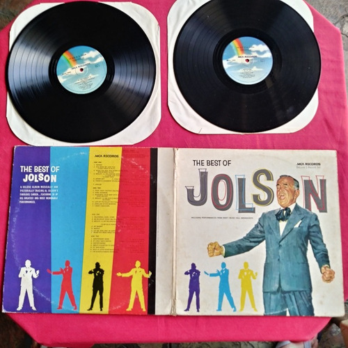 The Best Of Jolson Al Jolson 2 Lp No Cd Frank Sinatra Ella