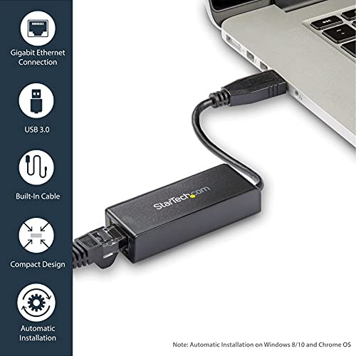 Adaptador Usb 3.0 A Gigabit Ethernet De Startech.com Para Wi