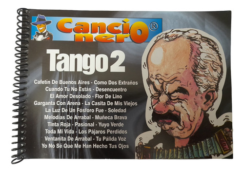 Cancionero Tocamelindo Tango 2 Para Guitarra