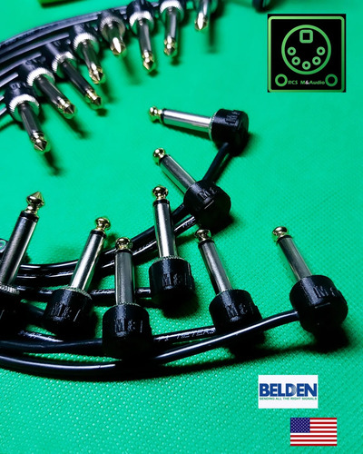 Cabo Insert Y P10 Stereo Trs 90º X 02 P10 90º Mono