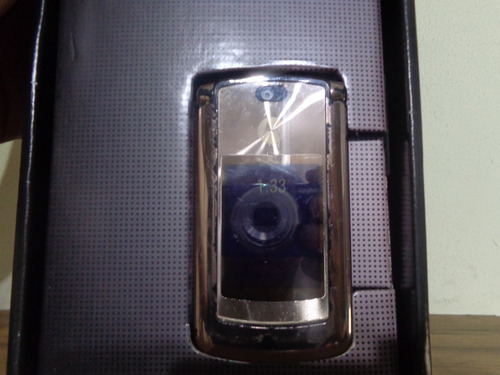 Celular Motorola Razr2 V8 Dourado Funcionando + Fone - Raro