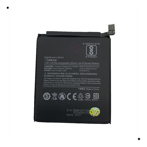 Ba-teria Bn43 Compativel Com Xiaomi Redmi Note 4 / Note 4x