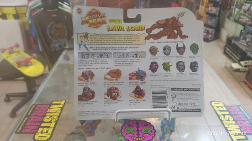 Mighty Max, Heroes Villians, Lava Lord, Exclusive Mighty Max (Usado)