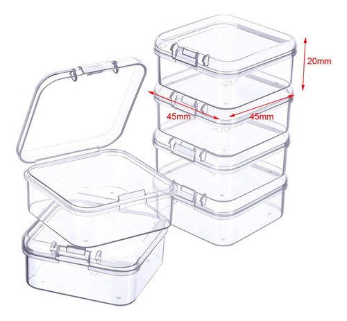 Fs Mini Caja De Almacenamiento De Joyería De 6 Uds., Caja M