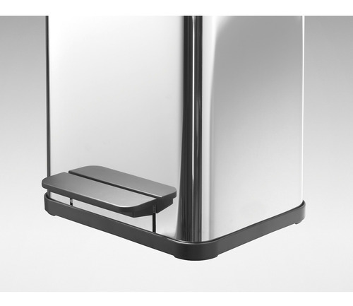 Imagen 6 de 6 de Cesto Residuos Oko Duo Plus M 2x9 Lt. Hailo Blanco