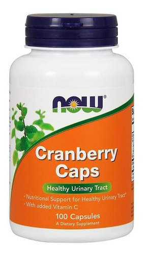 Cranberry Concentrado Now Foods 100 Cps Cran Berry Importado