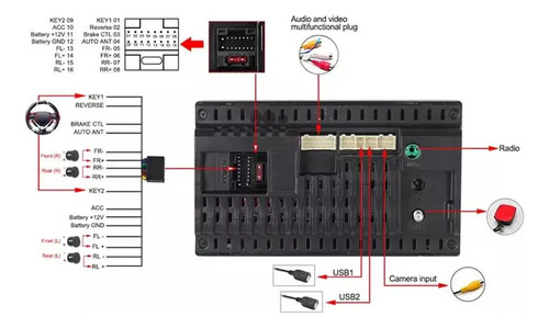 Autoradio Android Gps Wifi 9 Pulgadas 2din Con Cámara
