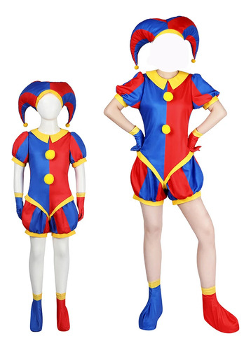 Disfraz De Pomni The Amazing Digital Circus Cosplay Adultos