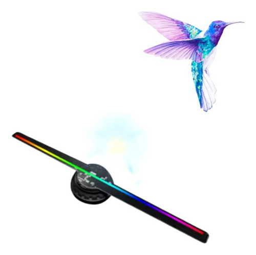 Proyector Holografico 3d Wifi 42cm 2 Aspas