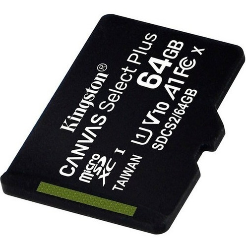 Memoria Kingston Micro Sd 64gb Clase 10 100 Mb/s