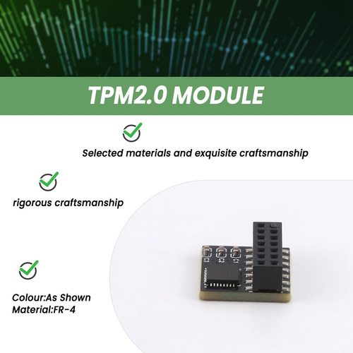 Módulo De Seguridad Tpm Tpm2.0 Para Asus Tpm Spi Parallel Tr