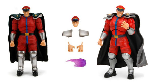 Figura M. Bison Street Fighter || Jada Toys Articulada (Usado)