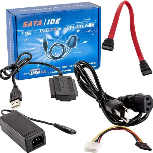 CAJA CONVERTIDORA SATA IDE USB