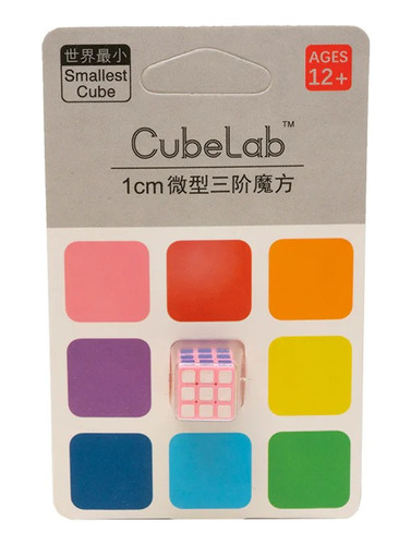 Cubo Rubik Miniatura Cubelab 1 Cm 3x3 Mini Cube