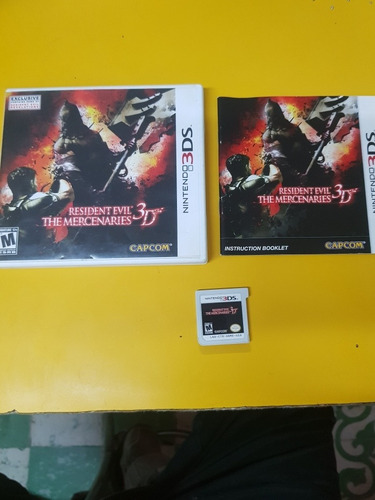 Resident Evil.  The Mercenaries. 3d.  3ds