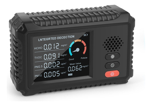 Monitor De Calidad Del Aire Multifuncional Con Sensor De Dió