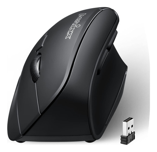 Perixx Perimice-715ii Mouse Vertical Ergonómico Inalámbrico