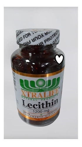 Lecitina De Soya 1200mg X100 Soft Xtralife