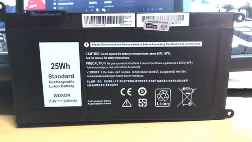 Bateria Para Laptop Dell Cymgm Fc92n Fw8krp26t P26t Wdx0r
