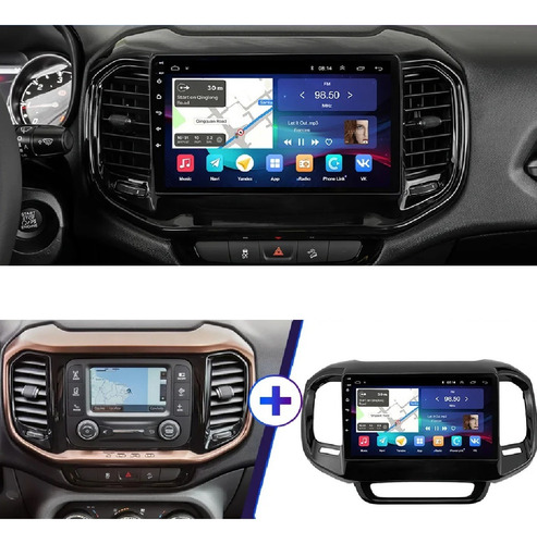 Multimidia Android Fiat Toro 2016-22 Octacore 6/64gb 4g