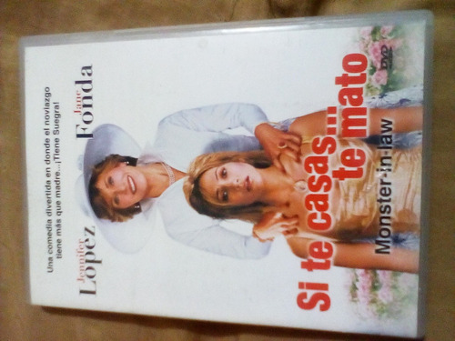 Pelicula Dvd Si Te Casas Te Mato Jennifer Lopez