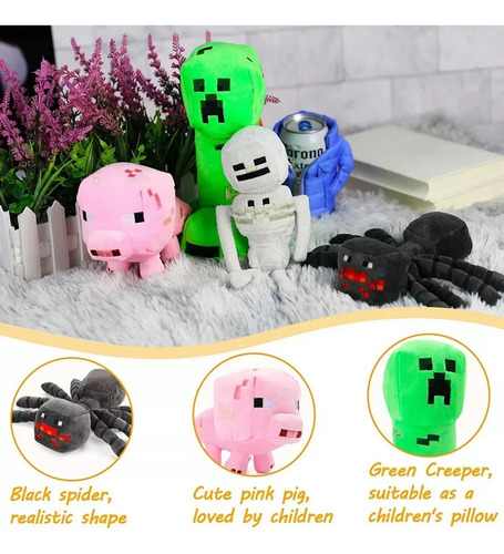 Ssd Peluche Minecraft Creeper Varios Modelos De Alta