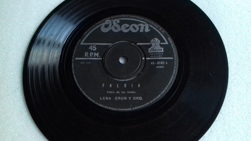 Single Lena Grun Y Orquesta - Falsia 