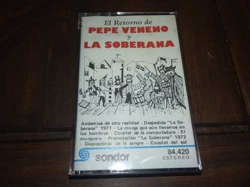 El Retorno Pepe Veneno Y La Soberana Cassete 1986 Carnaval