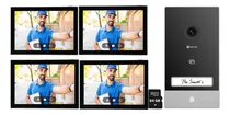 Comprar Kit Videoportero Hp7 2k Exterior Eviz + 3 Monitores 64gb